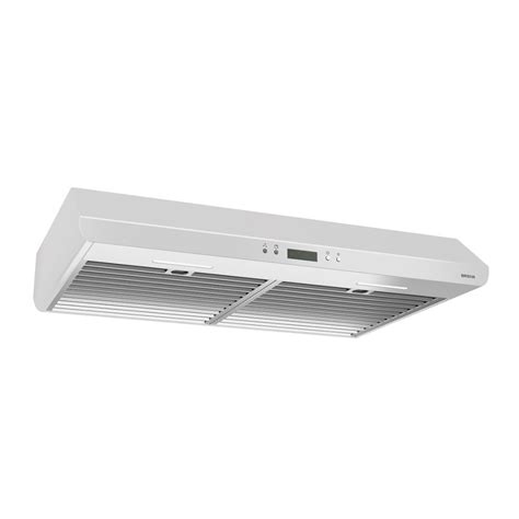 broan 30-in 400 cfm under cabinet range hood stainless steel|broan range hood exhaust fans.